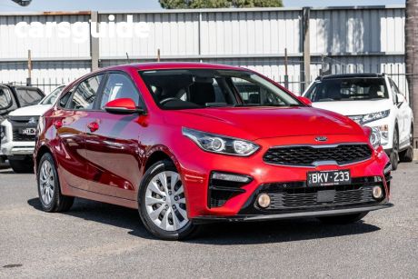 Red 2020 Kia Cerato Hatchback S Safety Pack