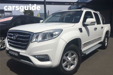 White 2019 Great Wall Steed Dual Cab Utility (4X2)
