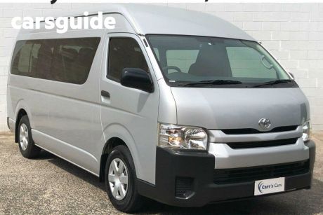 Silver 2017 Toyota HiAce Commercial Commuter High Roof Super LWB