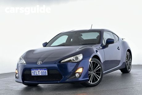 Blue 2014 Toyota 86 Coupe GTS