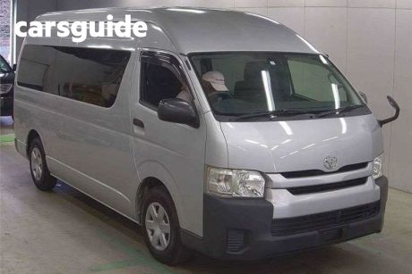 Silver 2014 Toyota HiAce OtherCar Commuter