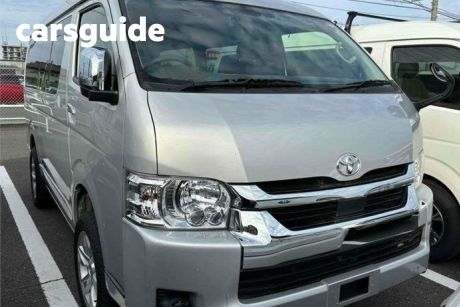 Silver 2021 Toyota 4WD HIACE OtherCar Commuter