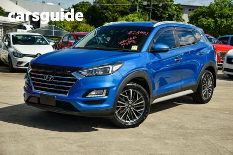Blue 2018 Hyundai Tucson Wagon Elite (awd)