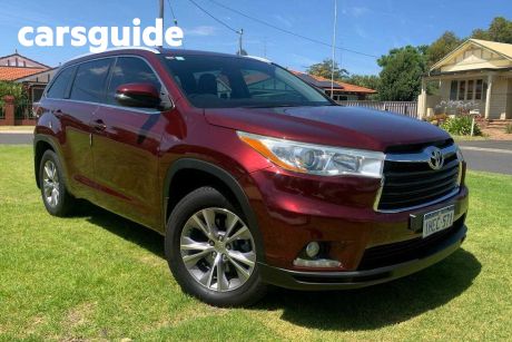 Red 2015 Toyota Kluger Wagon GXL (4X2)