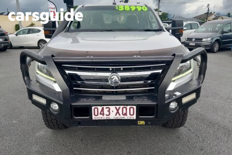 Silver 2017 Holden Colorado Crew Cab Chassis LS (4X4)