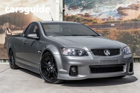 Grey 2012 Holden Commodore Utility SV6 Z-Series