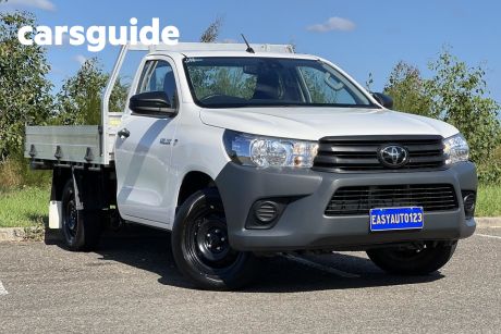 White 2021 Toyota Hilux Double Cab Pick Up Workmate