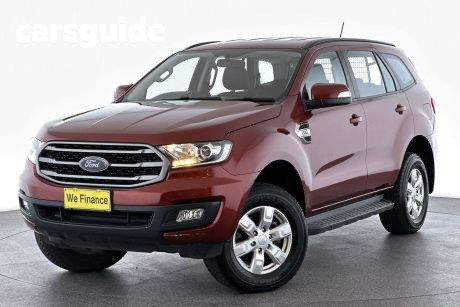 Red 2018 Ford Everest Wagon Ambiente (4WD 5 Seat)
