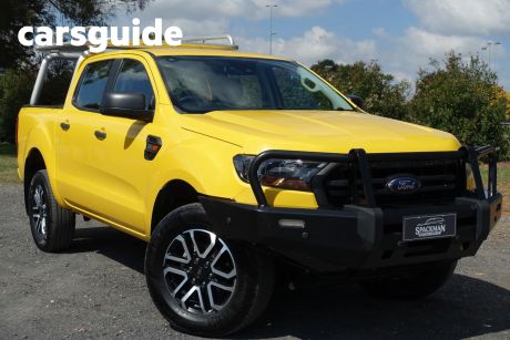 Yellow 2021 Ford Ranger Cab Chassis XL 2.2 HI-Rider (4X2)