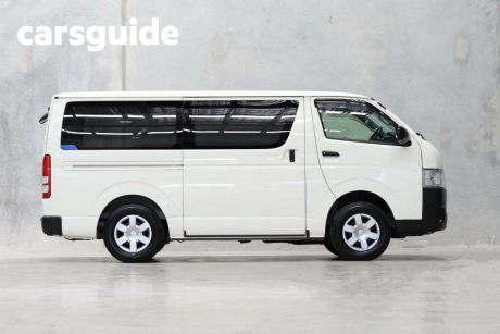 White 2018 Toyota HiAce Commercial DX 4WD TSS