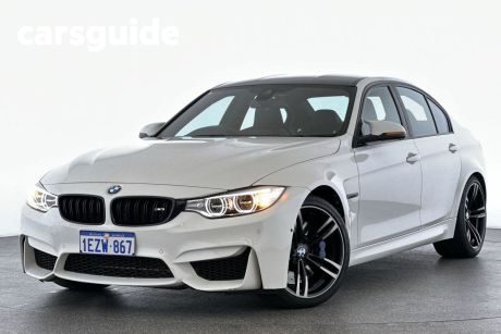 White 2016 BMW M3 Sedan