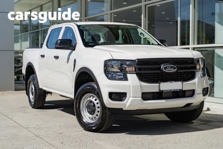 White 2023 Ford Ranger Double Cab Chassis XL 2.0 (4X4)