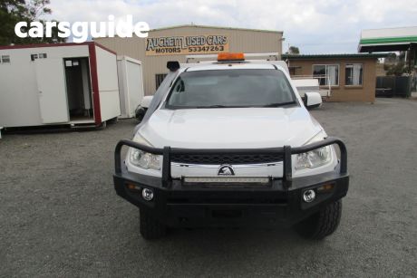 White 2015 Holden Colorado Cab Chassis LS (4X4)