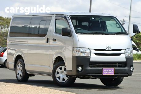 Silver 2015 Toyota HiAce Commercial DX
