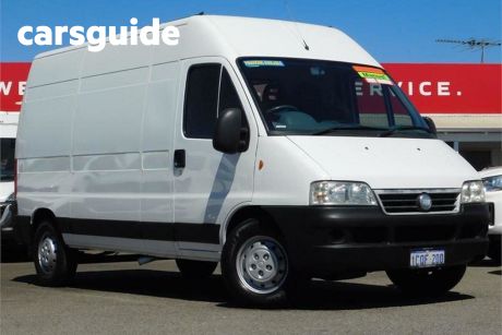 White 2007 Fiat Ducato Commercial JTD Mid Roof LWB