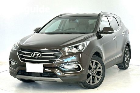 Brown 2018 Hyundai Santa FE Wagon Active X