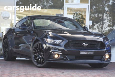 Black 2015 Ford Mustang Coupe Fastback GT 5.0 V8