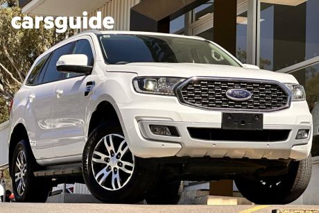 White 2020 Ford Everest Wagon Trend (rwd 7 Seat)