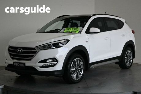 White 2018 Hyundai Tucson Wagon Active X Safety (fwd)