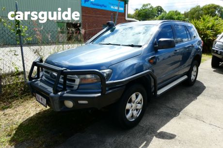 Blue 2015 Ford Everest Wagon Ambiente