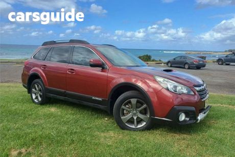 Red 2014 Subaru Outback Wagon 2.0D