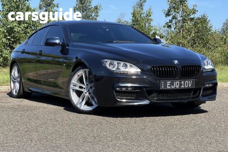Black 2014 BMW 640I Coupe Gran Coupe