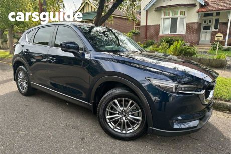 Blue 2018 Mazda CX-5 Wagon Maxx Sport (4X4)