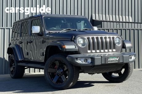 Grey 2018 Jeep Wrangler OtherCar Unlimited Overland