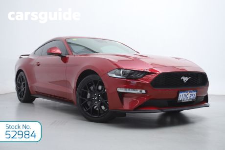 Red 2018 Ford Mustang Coupe Fastback 2.3 Gtdi