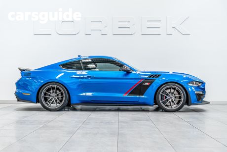 Blue 2021 Ford Mustang OtherCar ROUSH Stage 3