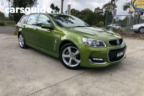 Green 2016 Holden Commodore Sportswagon SV6