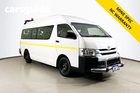 White 2019 Toyota HiAce Bus Commuter (12 Seats)
