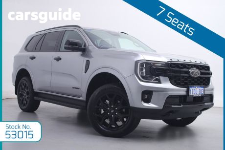 Silver 2023 Ford Everest Wagon Sport (4WD)