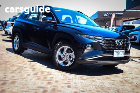 Blue 2024 Hyundai Tucson Wagon (FWD)