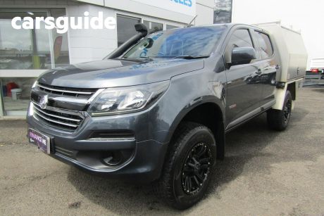 Grey 2018 Holden Colorado Crew Cab Chassis LS (4X4)