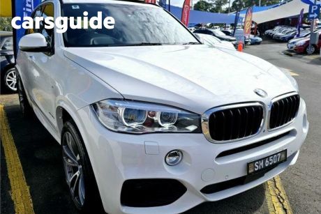 White 2016 BMW X5 Wagon Xdrive 30D