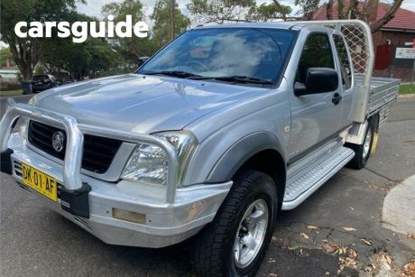 Silver 2003 Holden Rodeo Space Cab Pickup LX