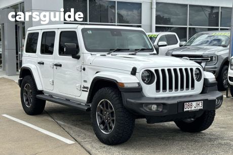 White 2021 Jeep Wrangler Unlimited Hardtop 80TH Anniversary Special Edtn