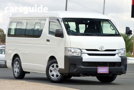White 2014 Toyota HiAce Commercial DX