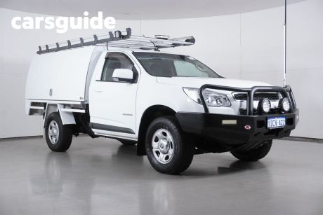 White 2015 Holden Colorado Cab Chassis LS (4X2)