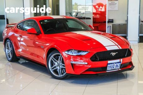 Red 2019 Ford Mustang Fastback GT 5.0 V8
