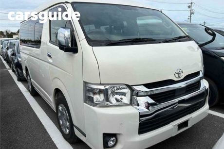 White 2020 Toyota HiAce OtherCar Commuter