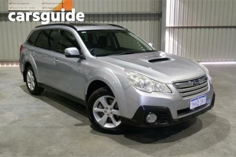 Silver 2013 Subaru Outback Wagon 2.0D Premium