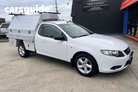White 2008 Ford Falcon Cab Chassis