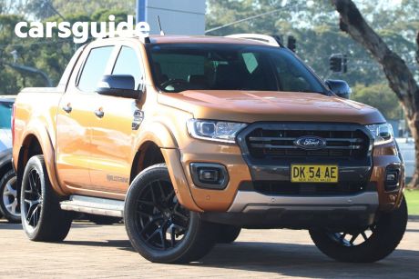Gold 2021 Ford Ranger Double Cab Pick Up Wildtrak X 2.0 (4X4)