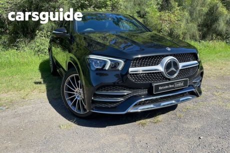 Black 2021 Mercedes-Benz GLE Coupe 450 4Matic (hybrid)