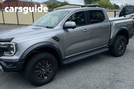 Silver 2023 Ford Ranger Double Cab Pick Up Raptor 3.0 (4X4)