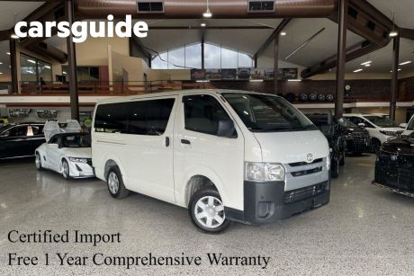 White 2018 Toyota HiAce Commercial DX GDH201 (ZX000940)
