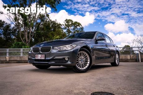 Grey 2015 BMW 316I Sedan Luxury Line