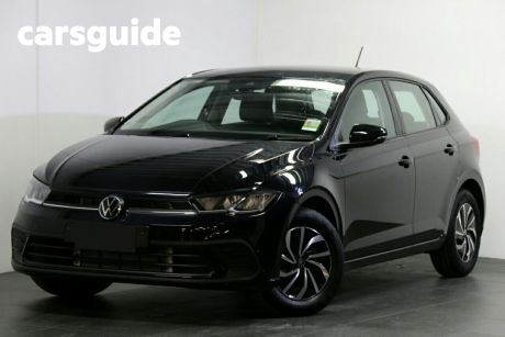 Black 2024 Volkswagen Polo Hatchback Life